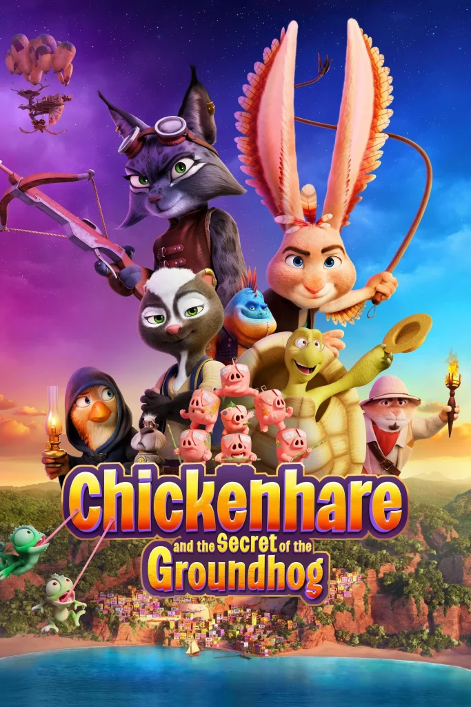 Download Chickenhare and the Secret of the Groundhog (2025) Hollywood Animation